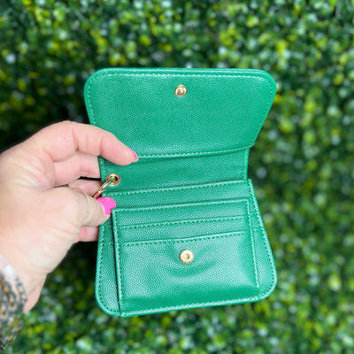 Small Wallets Shabby Chic Boutique and Tanning Salon Green