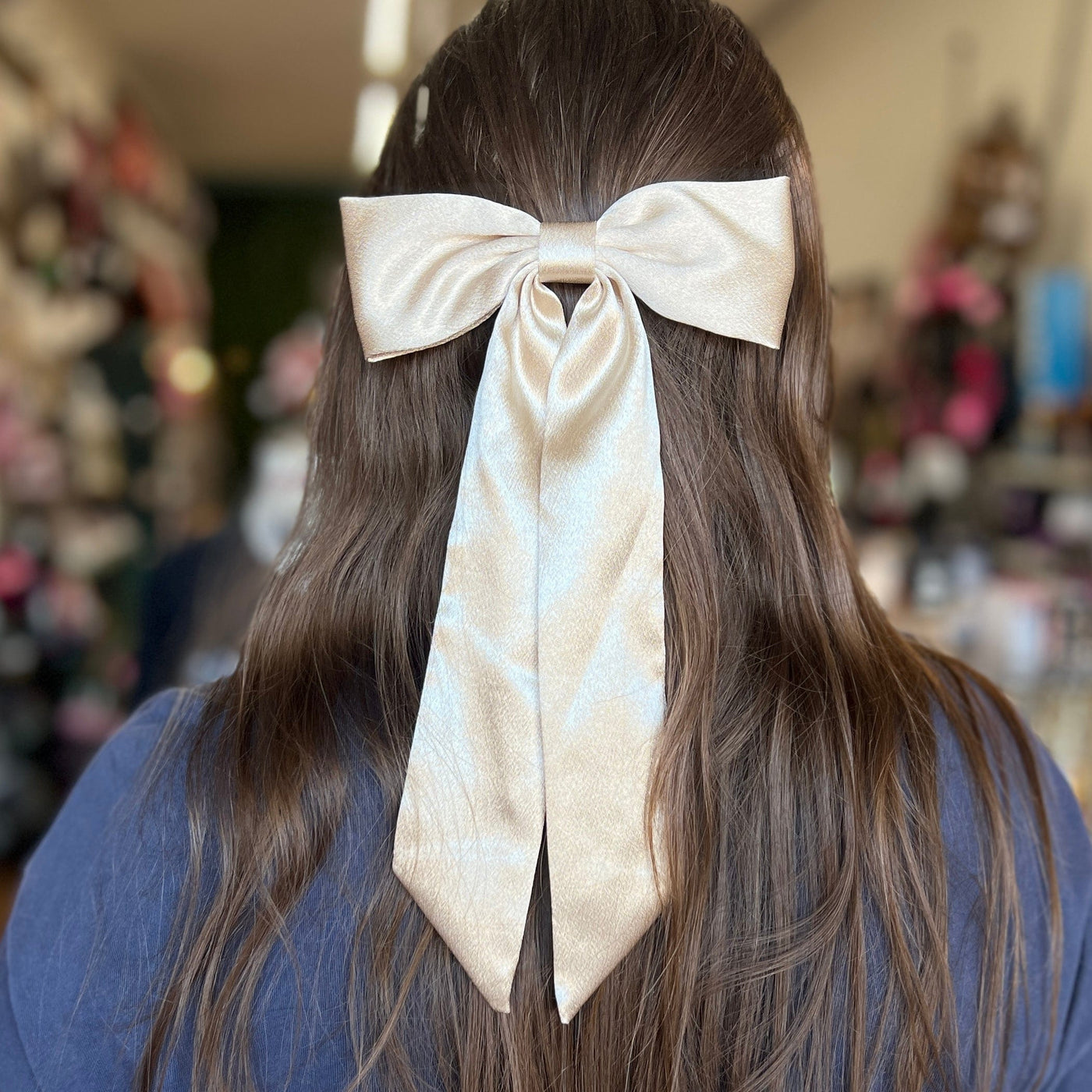 Summer Hairbows Shabby Chic Boutique and Tanning Salon Ivory