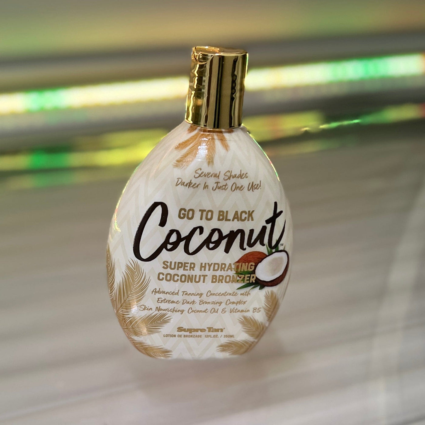 Supre Tan Go To Black Coconut 12oz Shabby Chic Boutique and Tanning Salon