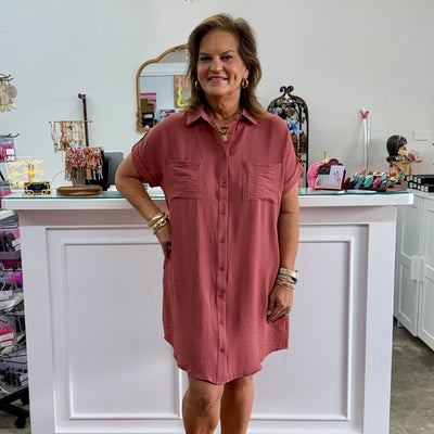 Tee Shirt Dress - Cinnamon Shabby Chic Boutique and Tanning Salon