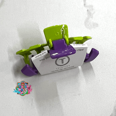 Teleties Halloween Collection Shabby Chic Boutique and Tanning Salon Classic Witches Brew Large Hair Clip