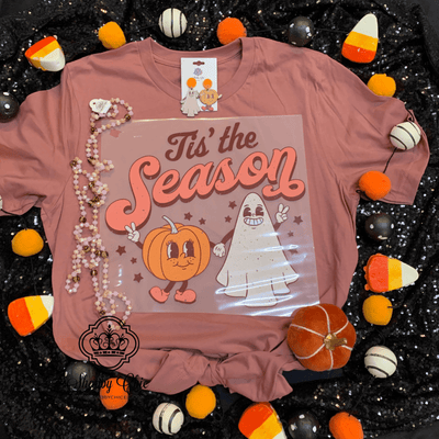 Tis The Season Fall Tee Shabby Chic Boutique and Tanning Salon