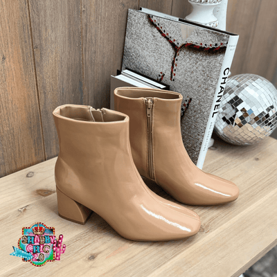 Ultra Camel Booties Shabby Chic Boutique and Tanning Salon