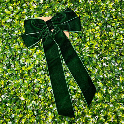 Velvet Hairbows Shabby Chic Boutique and Tanning Salon Green