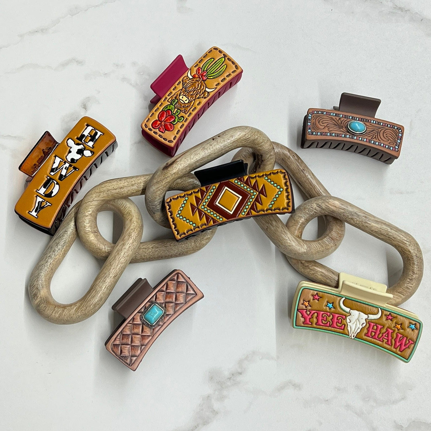 Western Claw Clip Shabby Chic Boutique and Tanning Salon