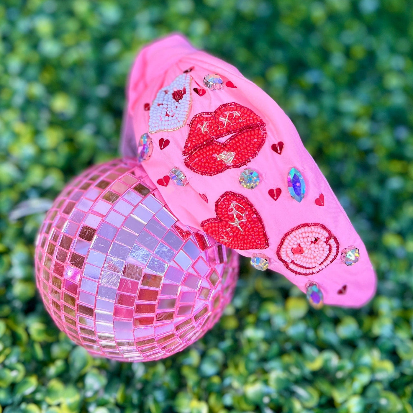 XOXO Kiss Headband Shabby Chic Boutique and Tanning Salon