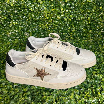 Yellowbox Cardona Sneakers -White/Black Shabby Chic Boutique and Tanning Salon