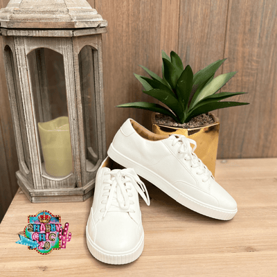 Yellowbox Daylon White Sneakers Shabby Chic Boutique and Tanning Salon