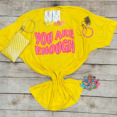 You Are Enough Tee Shabby Chic Boutique and Tanning Salon