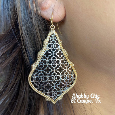 Adorn Silver with Gold Earrings Shabby Chic Boutique and Tanning Salon