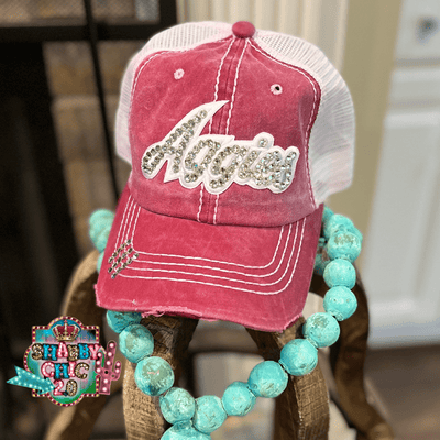 Aggies Bling Cap - Clear Shabby Chic Boutique and Tanning Salon
