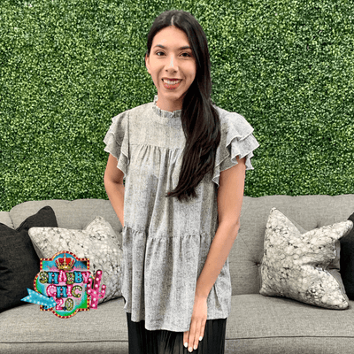 All through the Ups and Downs Top Shabby Chic Boutique and Tanning Salon