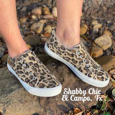 Babalu Leopard Slip on Shoes Shabby Chic Boutique and Tanning Salon