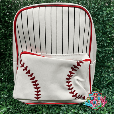 Baseball Backpack Shabby Chic Boutique and Tanning Salon