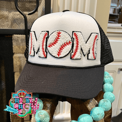 Baseball MOM cap Shabby Chic Boutique and Tanning Salon
