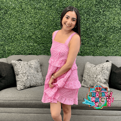 Better This Way Dress - Pink Shabby Chic Boutique and Tanning Salon