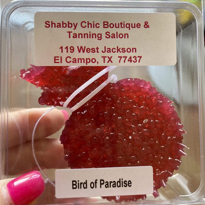 Bird Of Paradise Car Aromies Shabby Chic Boutique and Tanning Salon