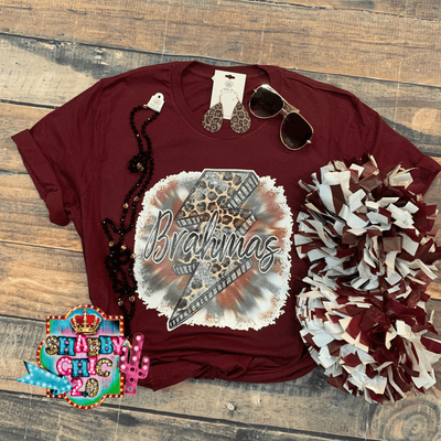 Brahmas Lightning Bolt Tee Shabby Chic Boutique and Tanning Salon