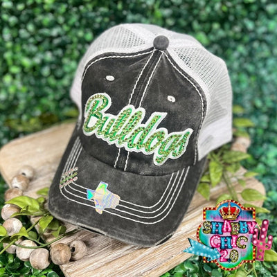 Bulldogs Bling Cap Shabby Chic Boutique and Tanning Salon