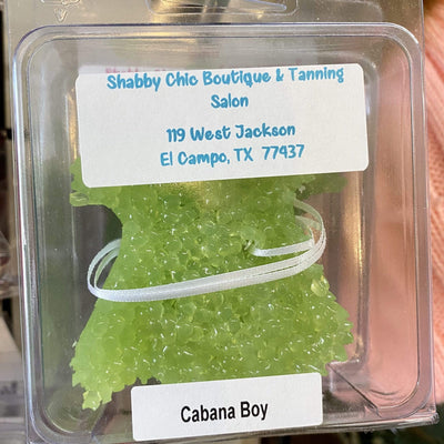 Cabana Boy Car Aromies Shabby Chic Boutique and Tanning Salon