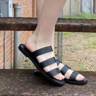 Cala Strappy Sandals - Black Shabby Chic Boutique and Tanning Salon
