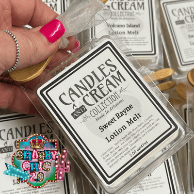 Candles and Cream Collection Shabby Chic Boutique and Tanning Salon Sweet Rayne
