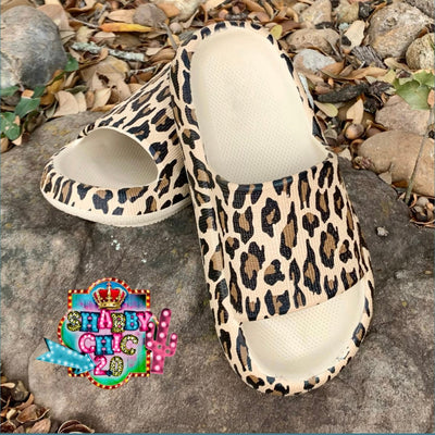 Children's Little Lexa Sandals- Leopard Shabby Chic Boutique and Tanning Salon