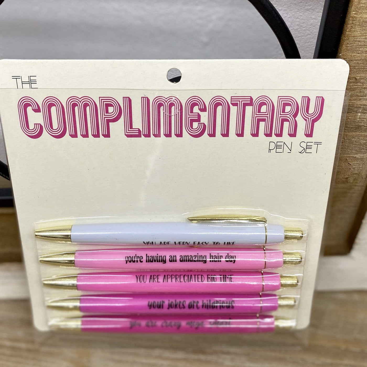 Complimentary Pen Set Shabby Chic Boutique and Tanning Salon