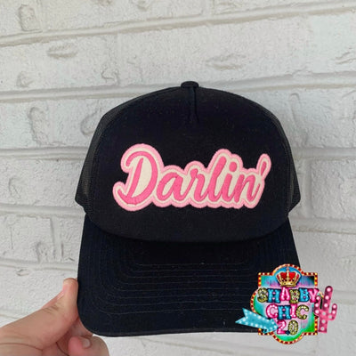 Darlin Cap Shabby Chic Boutique and Tanning Salon Black