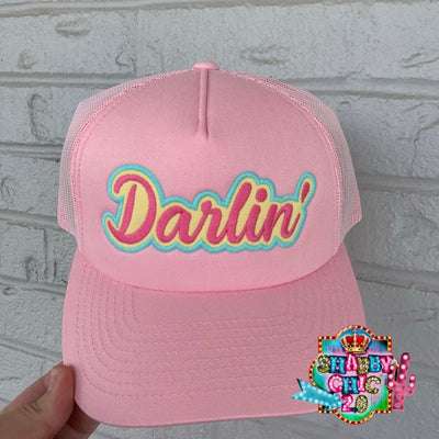 Darlin Cap Shabby Chic Boutique and Tanning Salon Pink