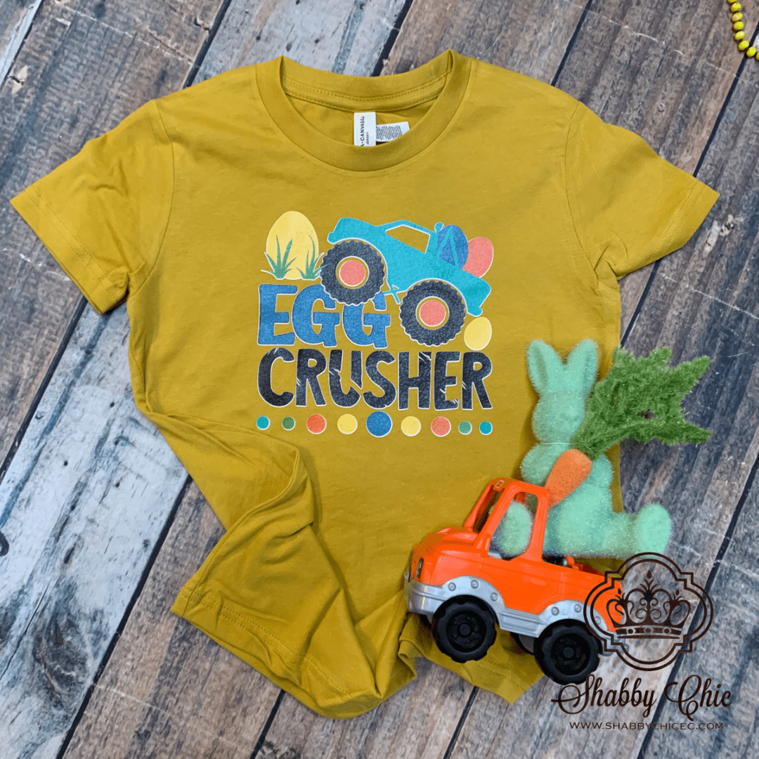 Egg-Crusher Tee- Youth Shabby Chic Boutique and Tanning Salon