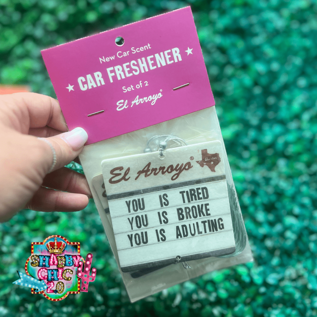 El Arroyo Car Freshener Shabby Chic Boutique and Tanning Salon