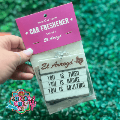El Arroyo Car Freshener Shabby Chic Boutique and Tanning Salon