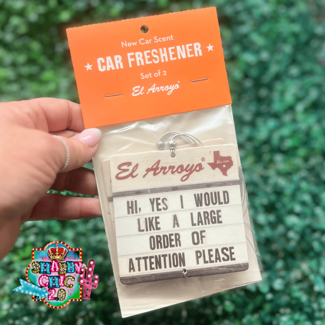 El Arroyo Car Freshener Shabby Chic Boutique and Tanning Salon