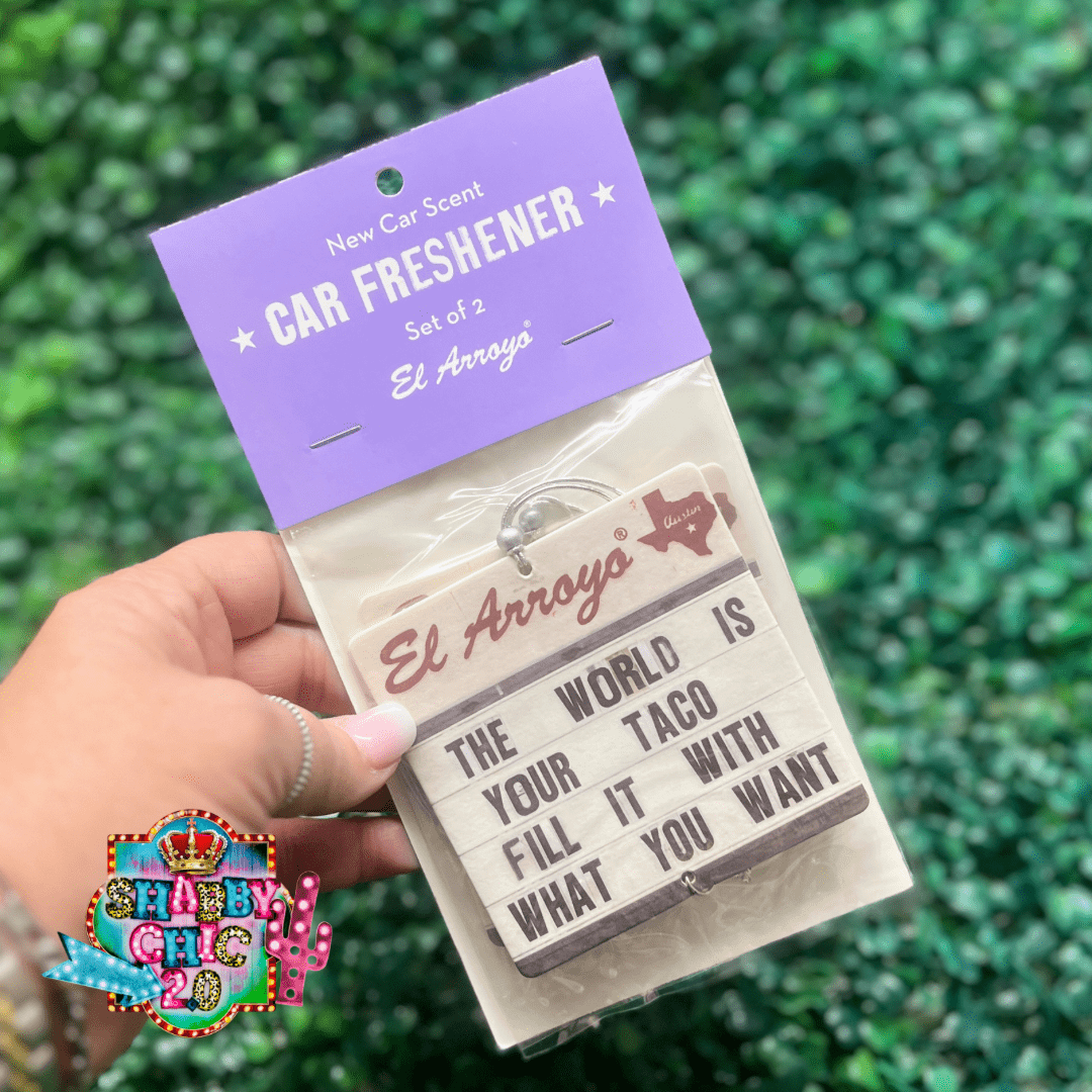 El Arroyo Car Freshener Shabby Chic Boutique and Tanning Salon