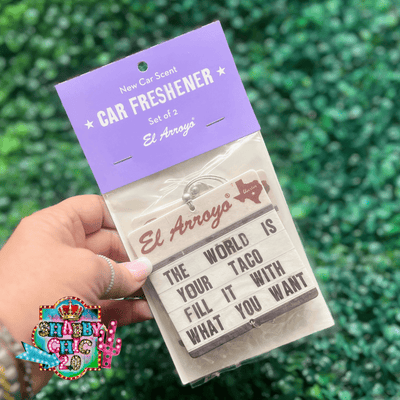 El Arroyo Car Freshener Shabby Chic Boutique and Tanning Salon