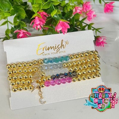 Erimish Spring Bracelet Set - Extended size Shabby Chic Boutique and Tanning Salon