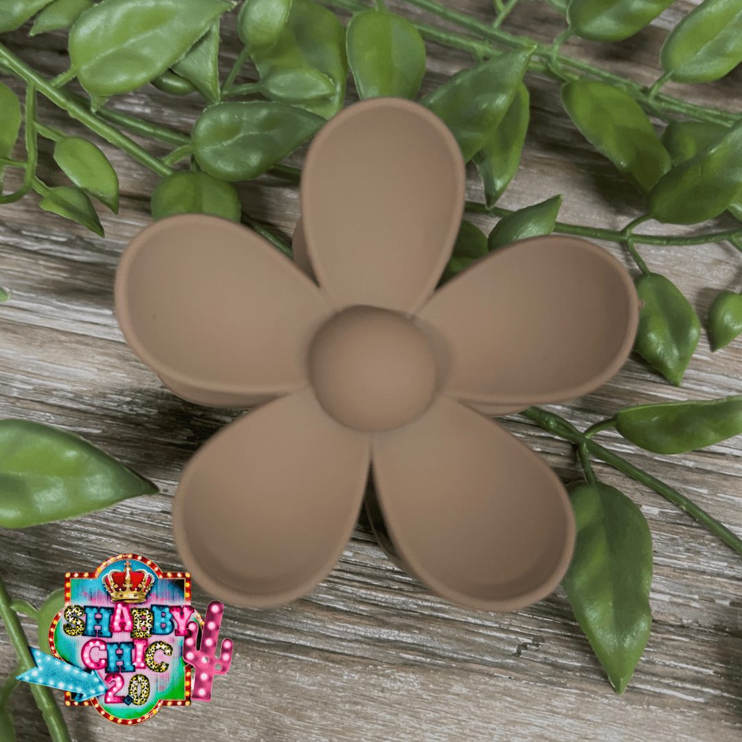 Flower Clips Shabby Chic Boutique and Tanning Salon Tan