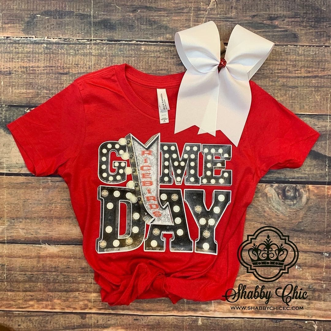 Game Day Tee- Youth - Ricebirds Shabby Chic Boutique and Tanning Salon