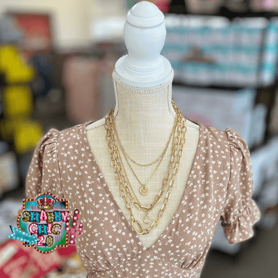 Gold Chains with Bling Set Shabby Chic Boutique and Tanning Salon