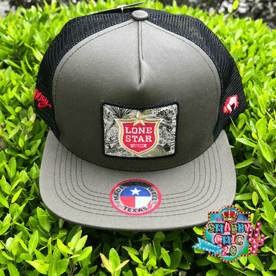 HOOEY  AMERICAN MADE "LONE STAR" CAMO PATCH TRUCKER HAT Shabby Chic Boutique and Tanning Salon