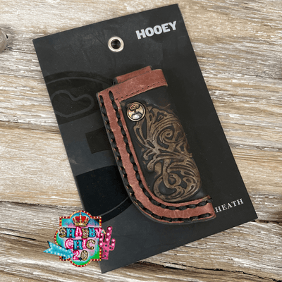 HOOEY  "TOP NOTCH" KNIFE SHEATH BLACK /BROWN/TAN Shabby Chic Boutique and Tanning Salon
