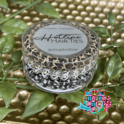 Hotline Hair Ties Shabby Chic Boutique and Tanning Salon Wildside Leopard