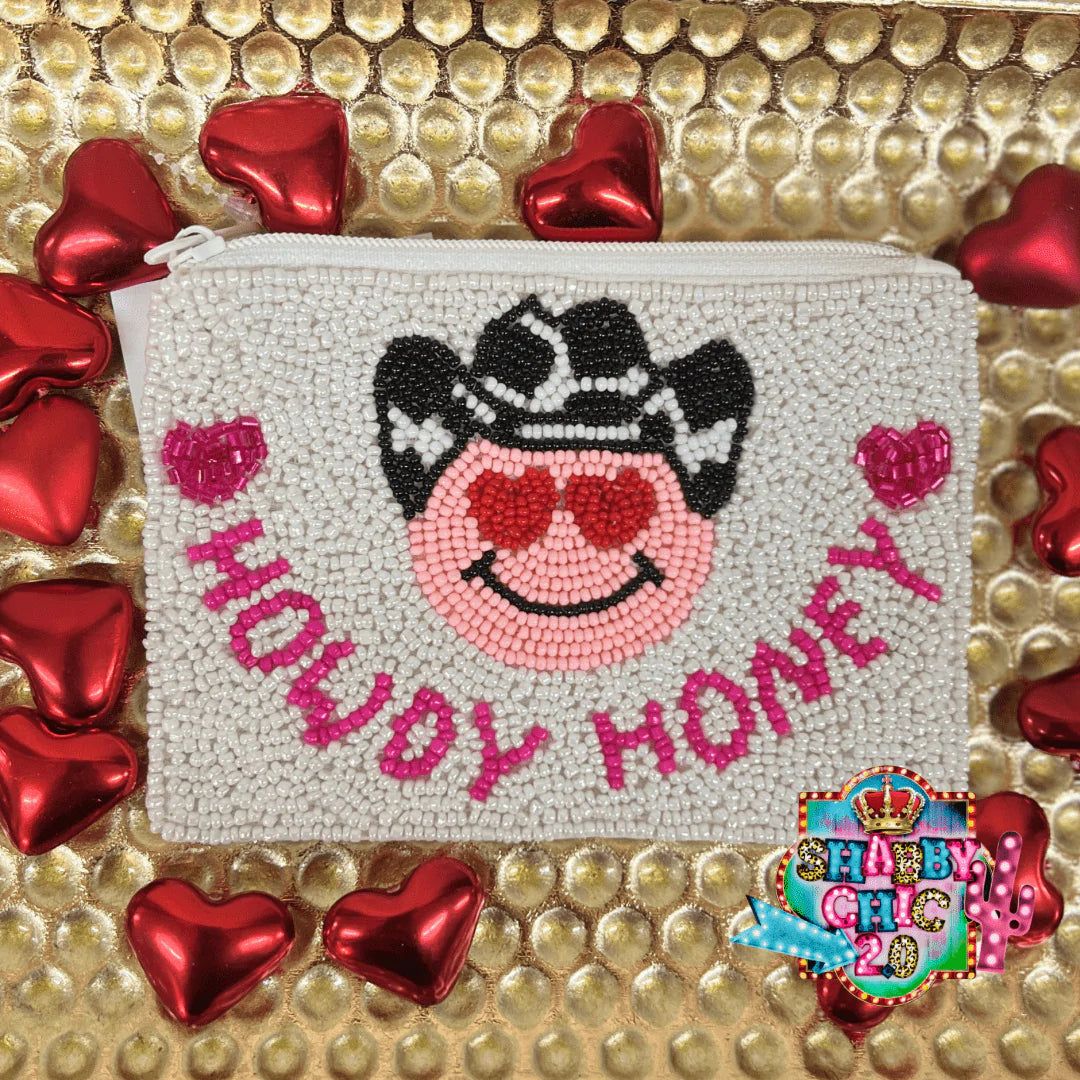 Howdy Honey Beaded Bag Shabby Chic Boutique and Tanning Salon
