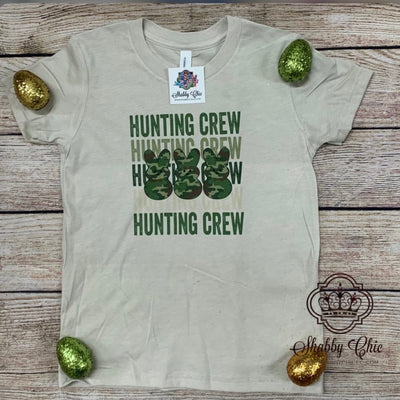 Hunting Crew Tee- Youth Shabby Chic Boutique and Tanning Salon
