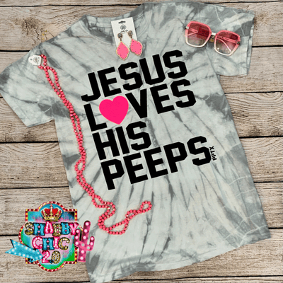 Jesus Loves His Peeps - Adult Shabby Chic Boutique and Tanning Salon