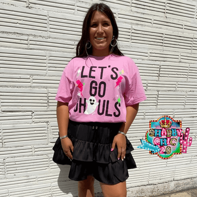 Let's Go Ghouls Tee Shabby Chic Boutique and Tanning Salon