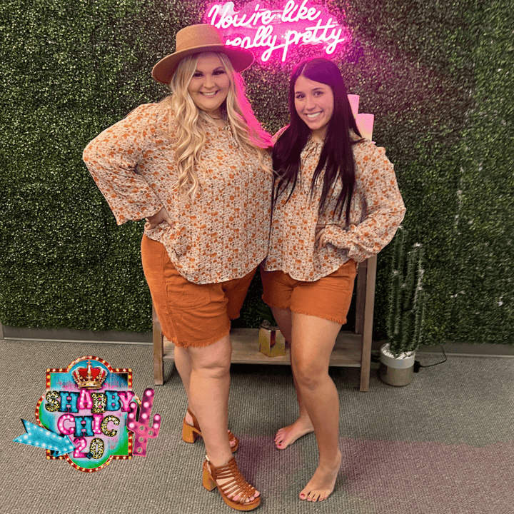 Lounge About Shorts - Rust – Shabby Chic Boutique and Tanning Salon