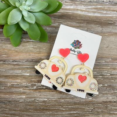 LOVE Bug Earrings Shabby Chic Boutique and Tanning Salon