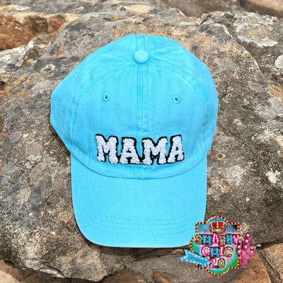MAMA Cap Shabby Chic Boutique and Tanning Salon Blue
